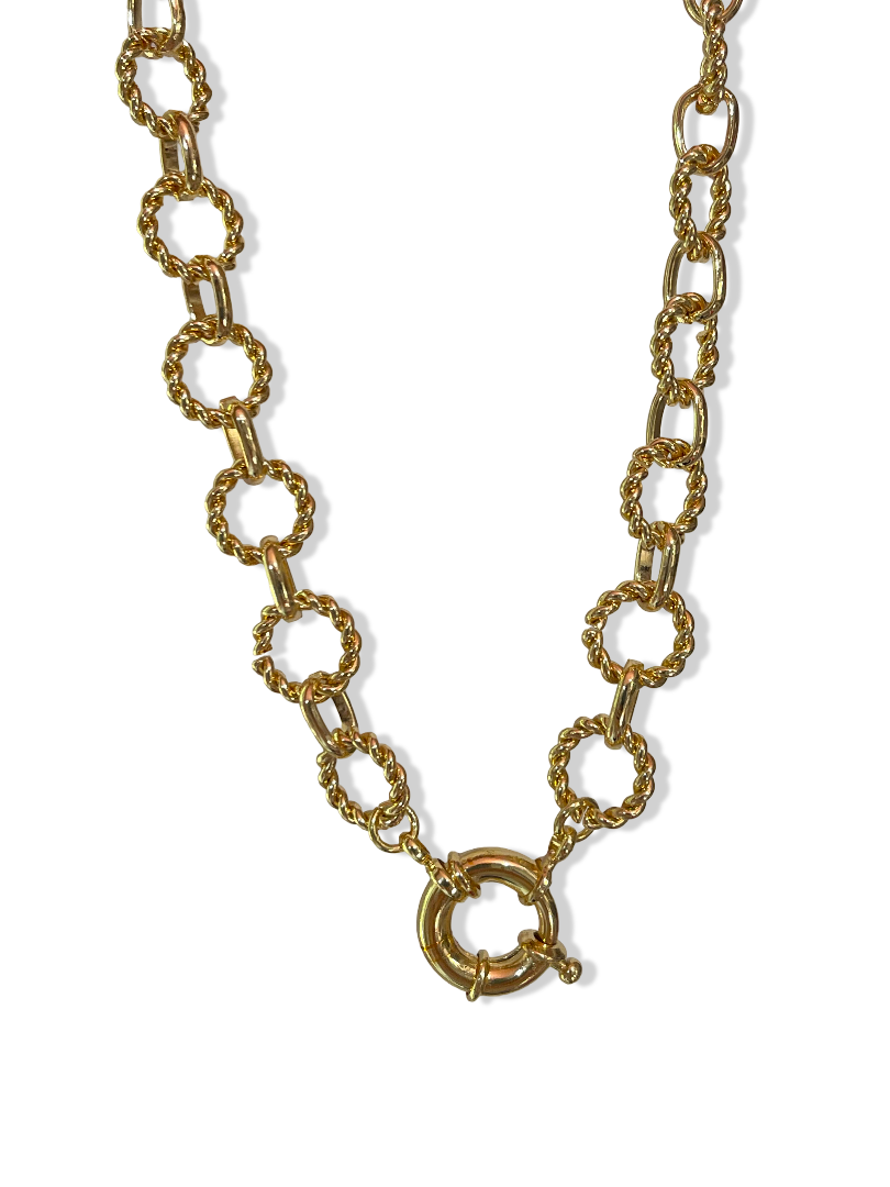Chunky Chain Necklace - Gold Plated
