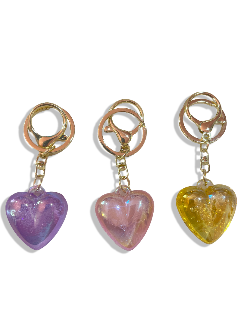 Jumbo Heart Keychain/Bag Charm