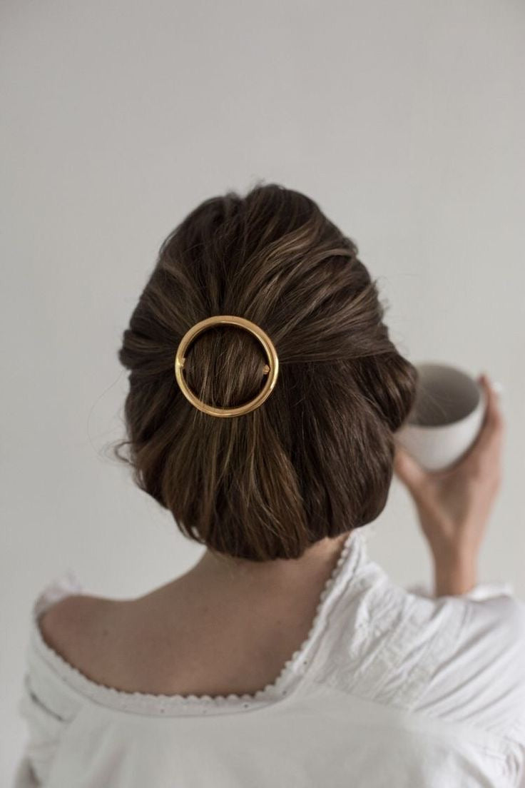 Chunky Circle Hair Clip