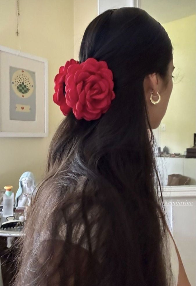 Statement Floral Claw Clip 2.0