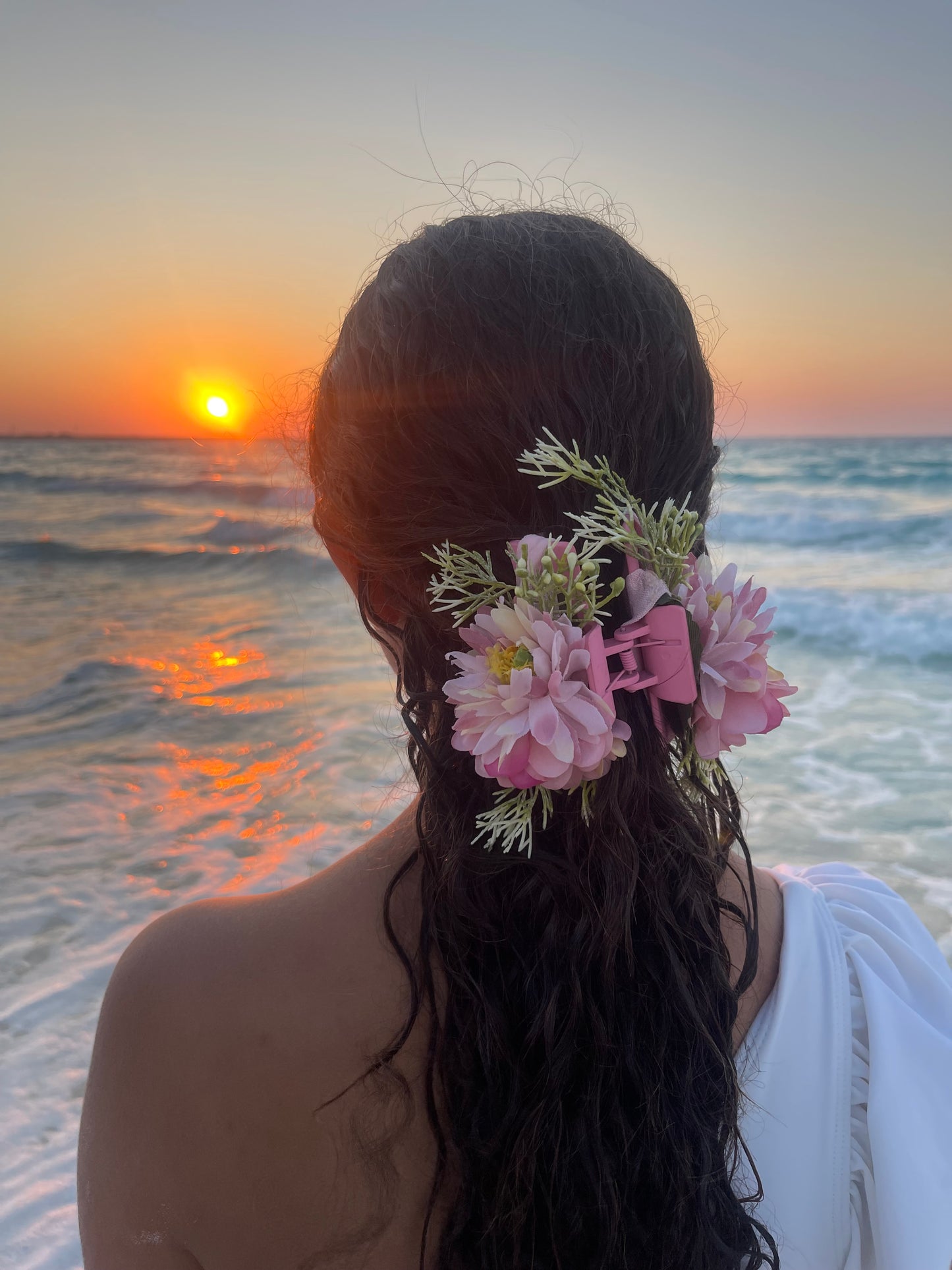 Statement Floral Clawclip (✨Handmade✨)