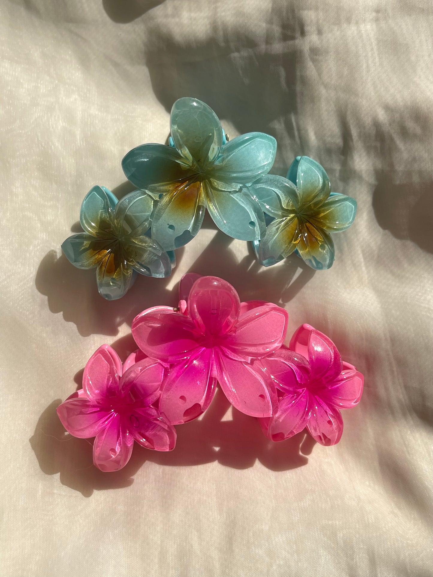 Triple Hawaiian Claw Clip