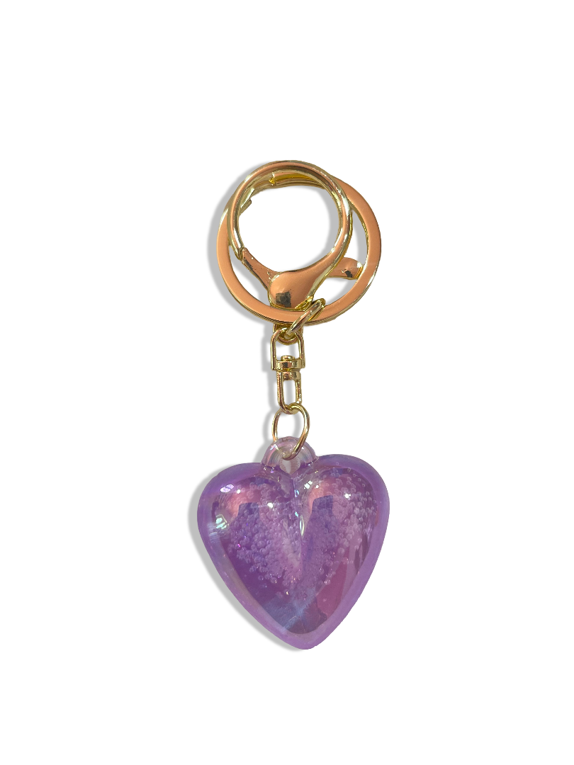 Jumbo Heart Keychain/Bag Charm