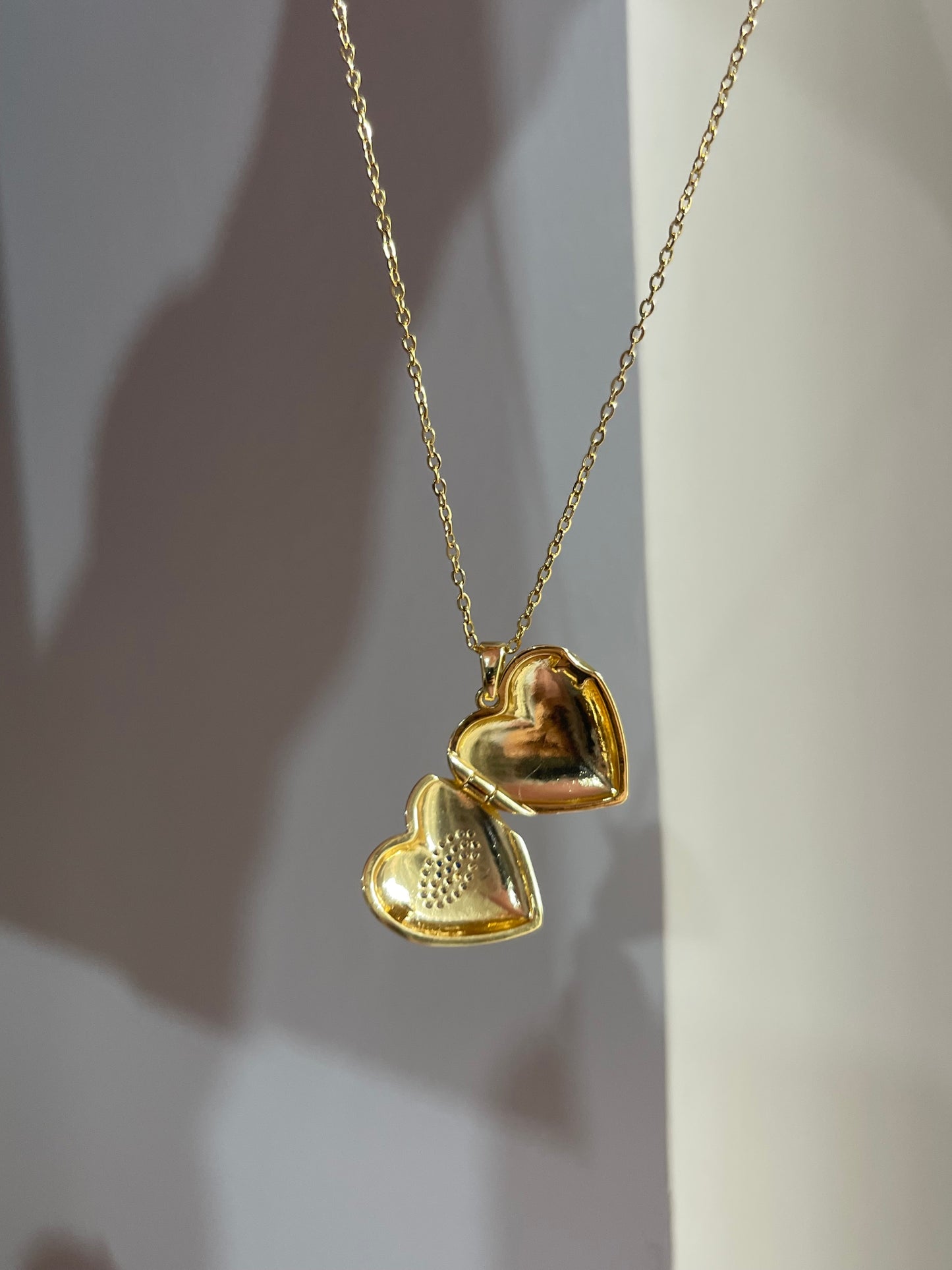 Heart Locket Necklace - Evil Eye Edition (Stainless Steel)