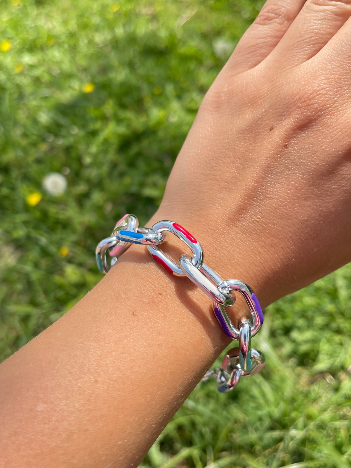 Colorful Chain Bracelet