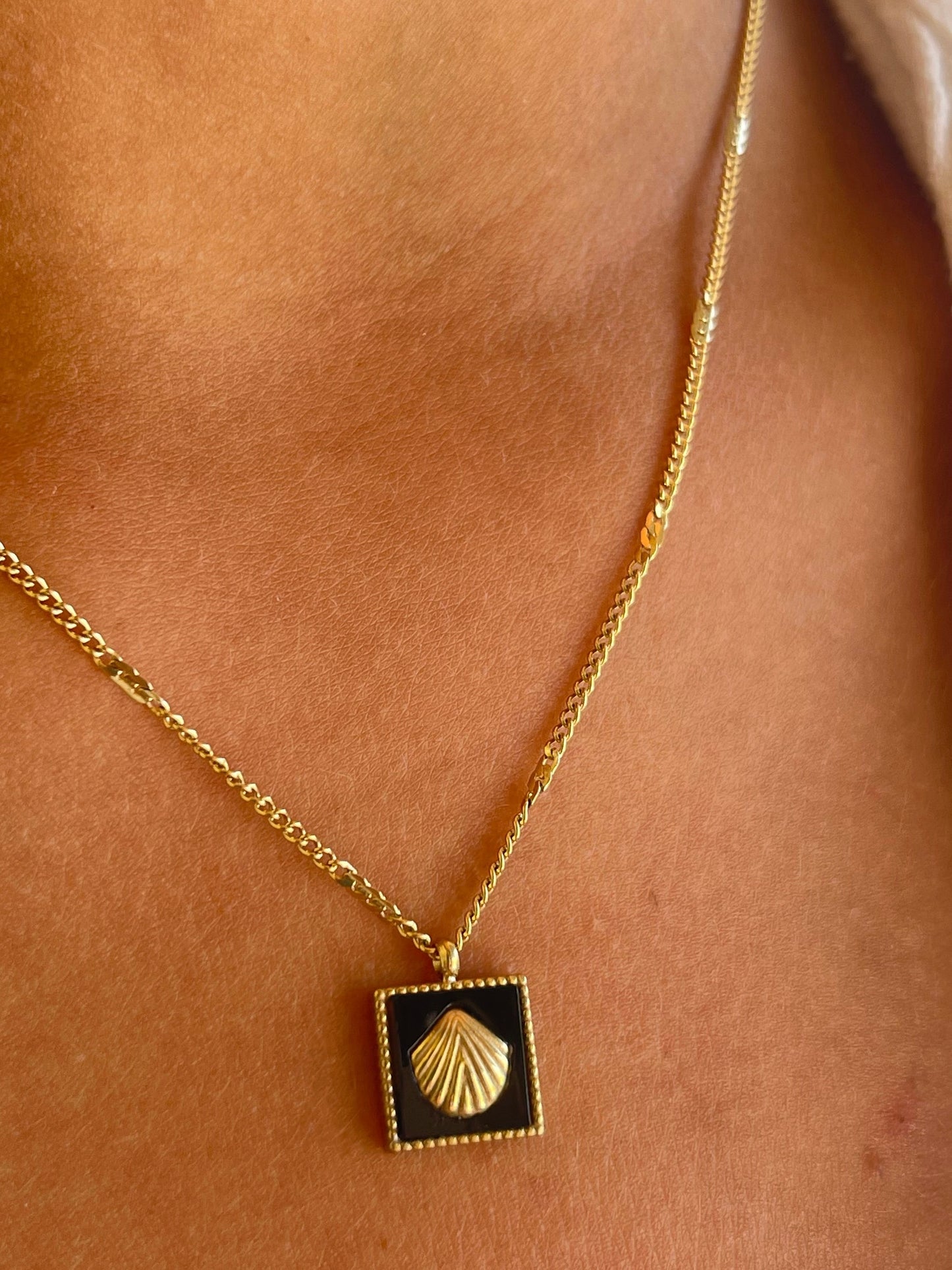 Seashell Stainless Steel Necklace