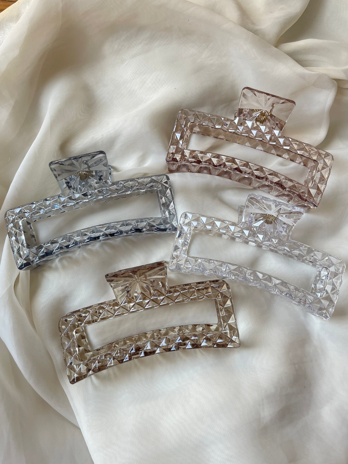 Mega Crystal Claw Clip