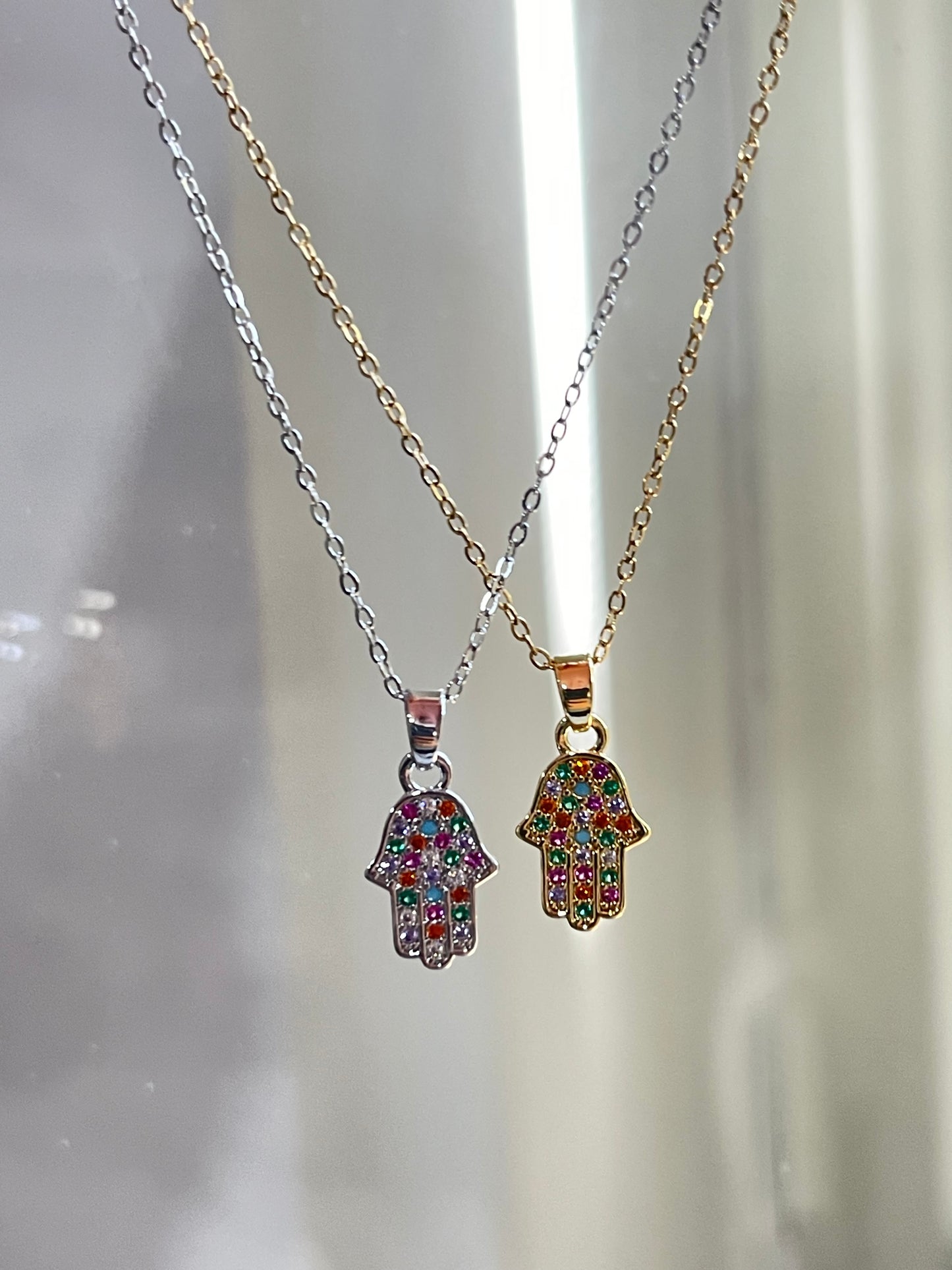 Evil Eye Necklace (Stainless Steel)