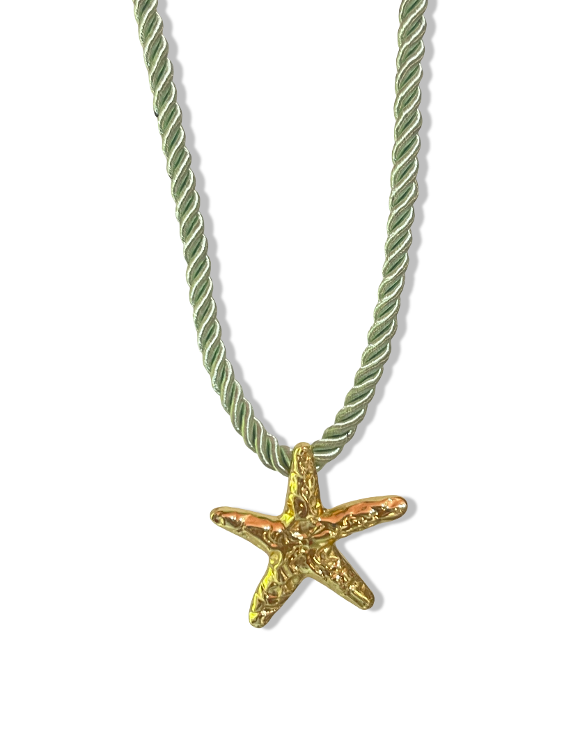 Starfish Statement Seashell Necklace (Gold Plated + Limited Edition)