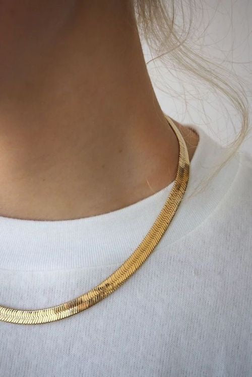 Everyday Snake Necklace (Stainless Steel)