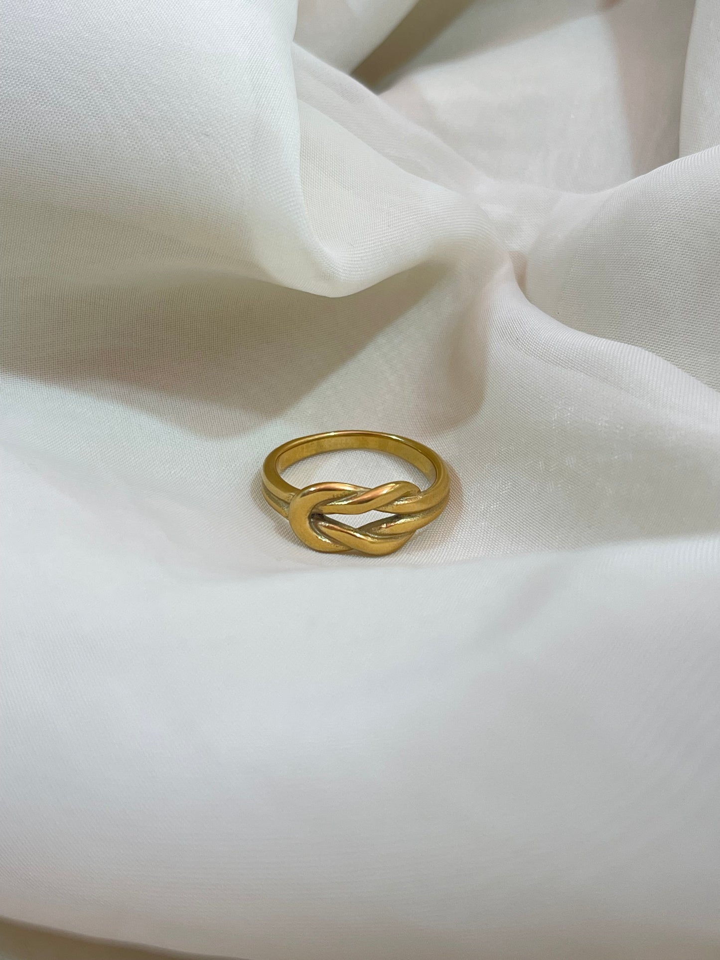 Knot Chunky Ring (stainless steel)
