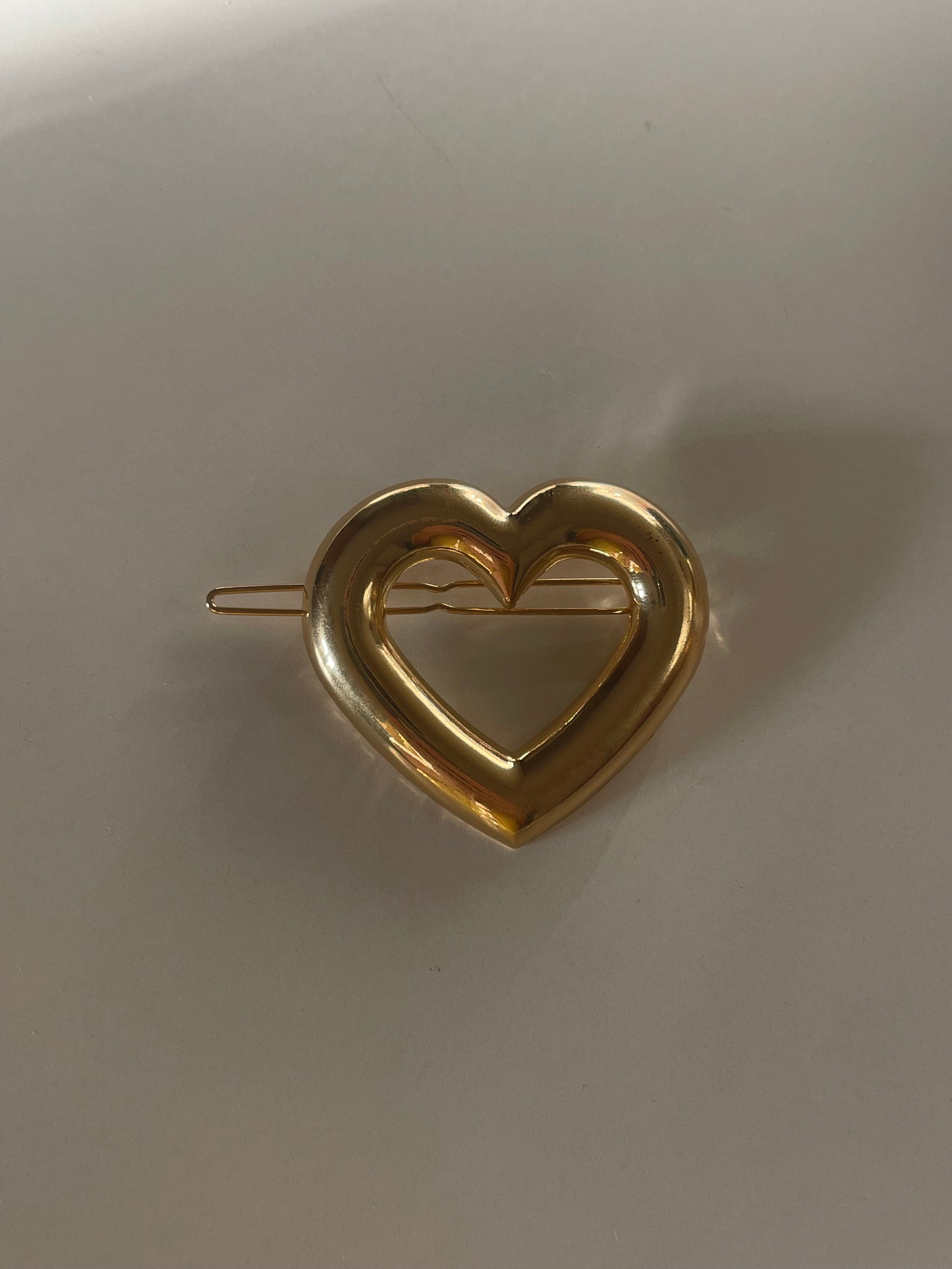 Chunky Heart Hair Clip