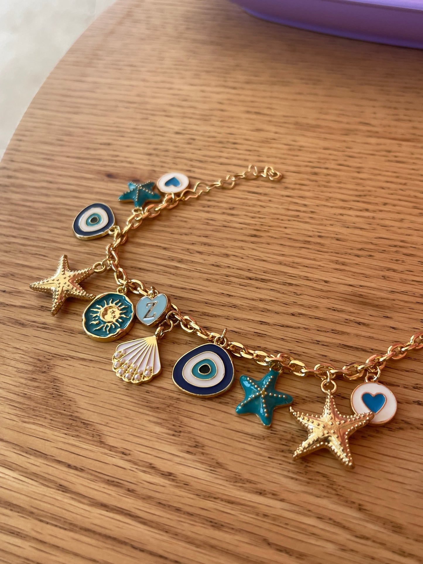 Moon-Light Charm- Gold Plated
