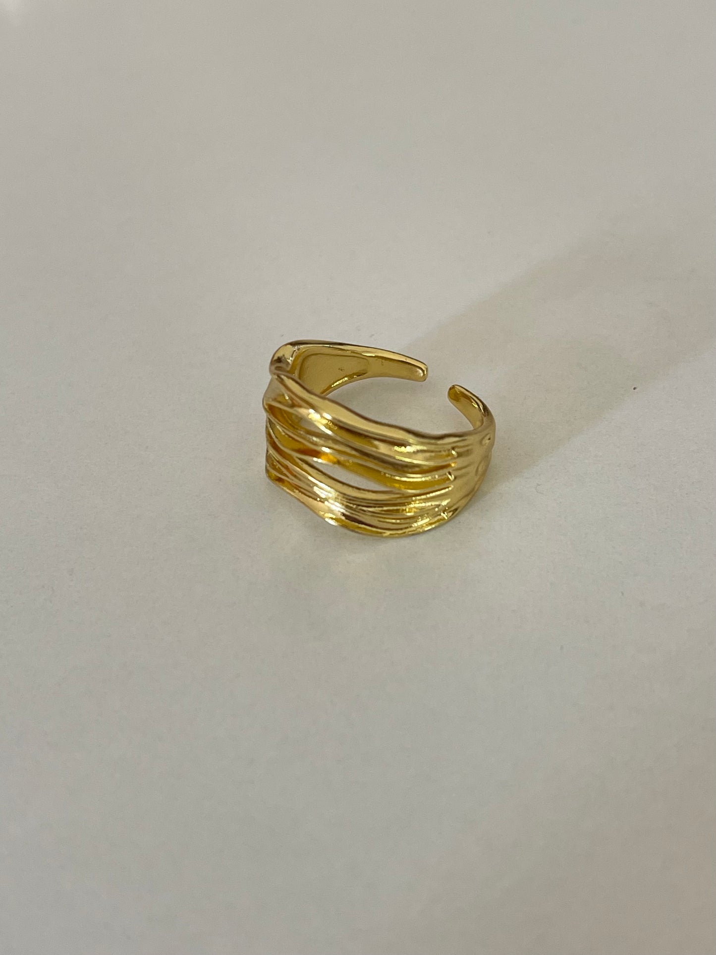 Everyday Statement Ring (Gold Plated)