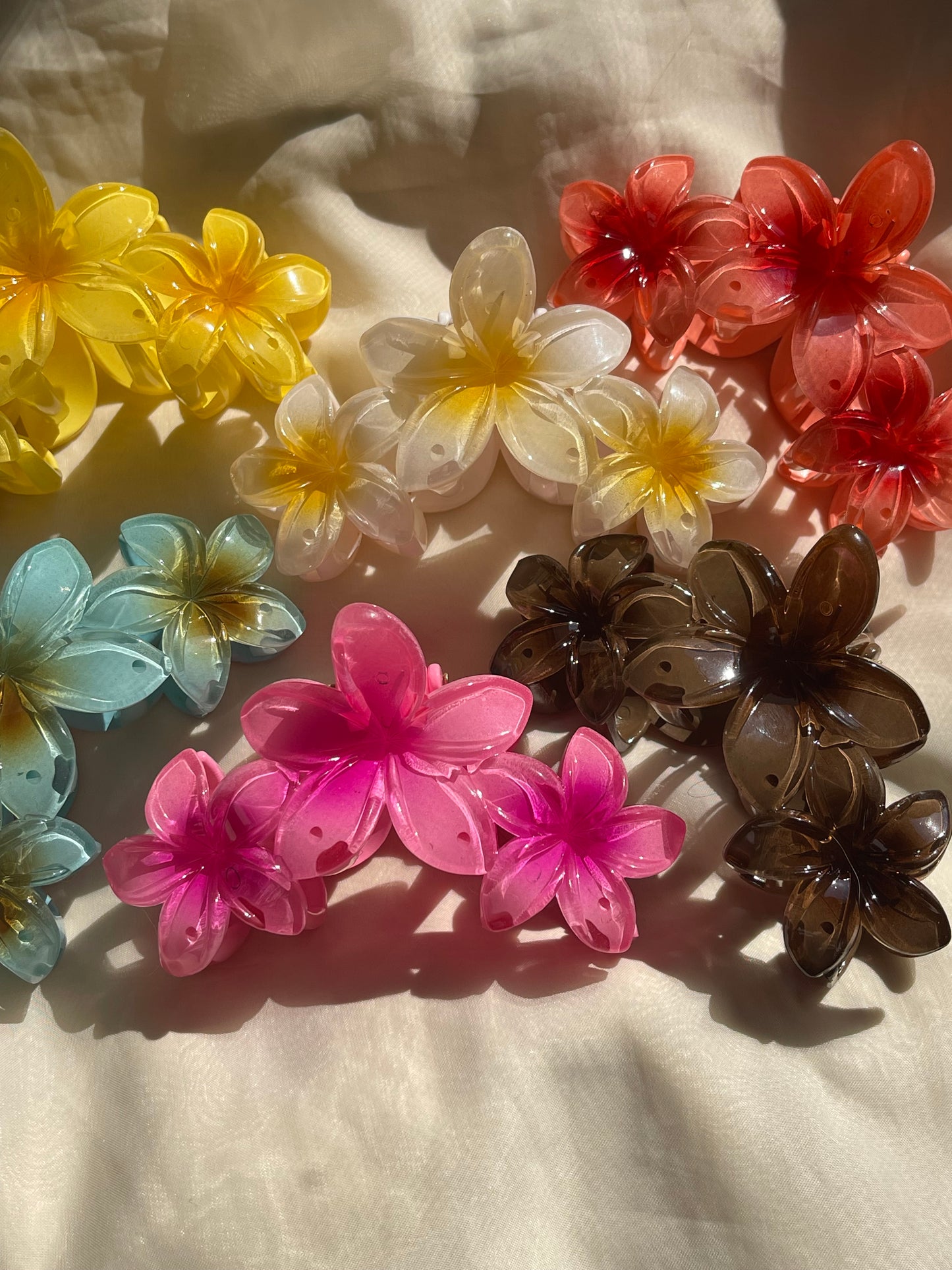 Triple Hawaiian Claw Clip