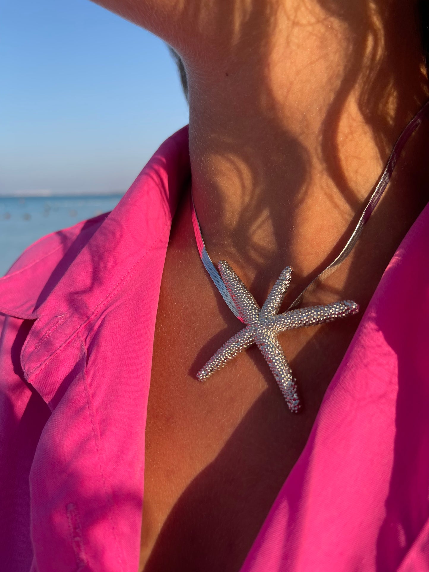 Statement Starfish Necklace