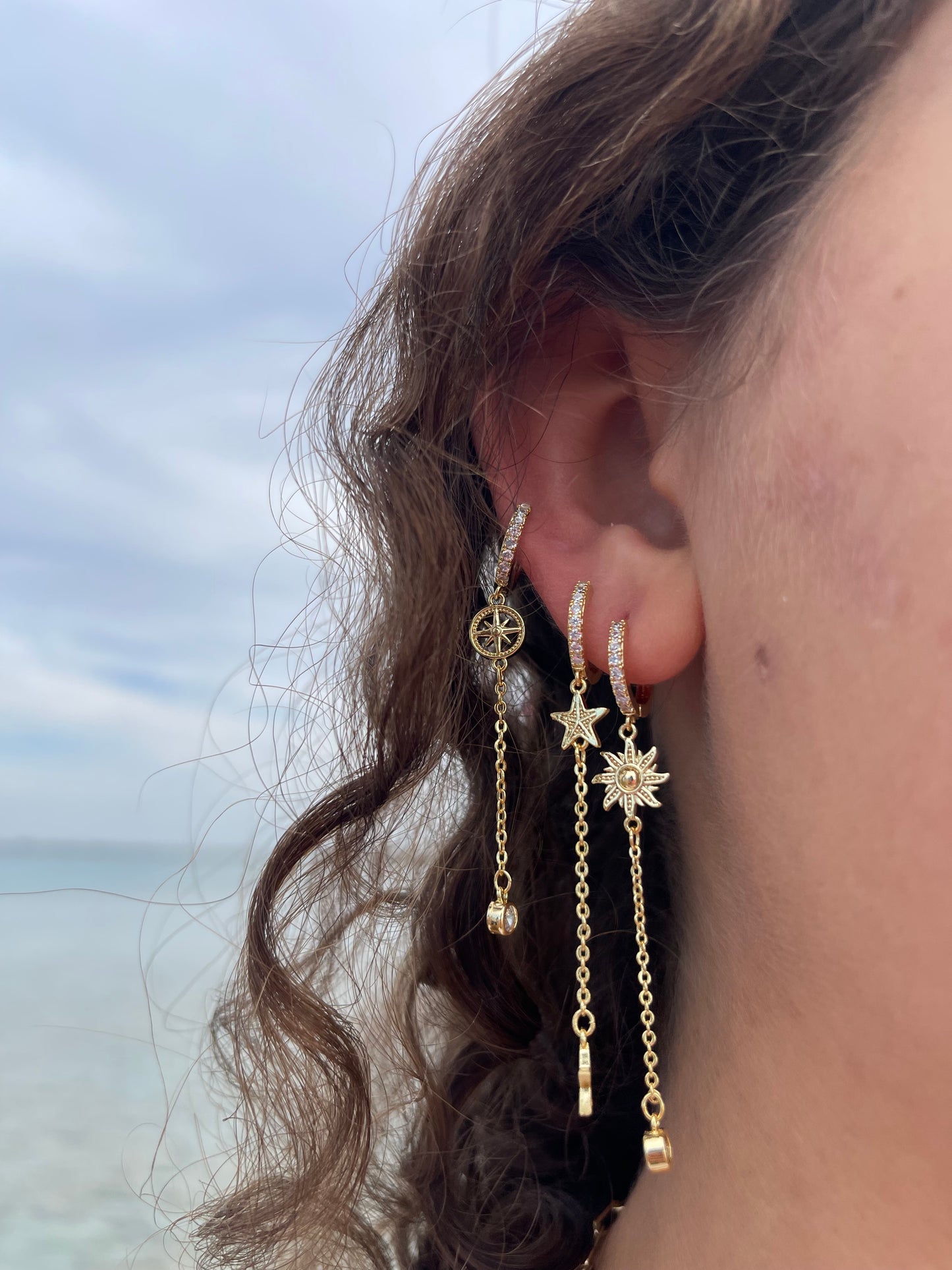 Starlight Single Earrings (Gold Plated)✨