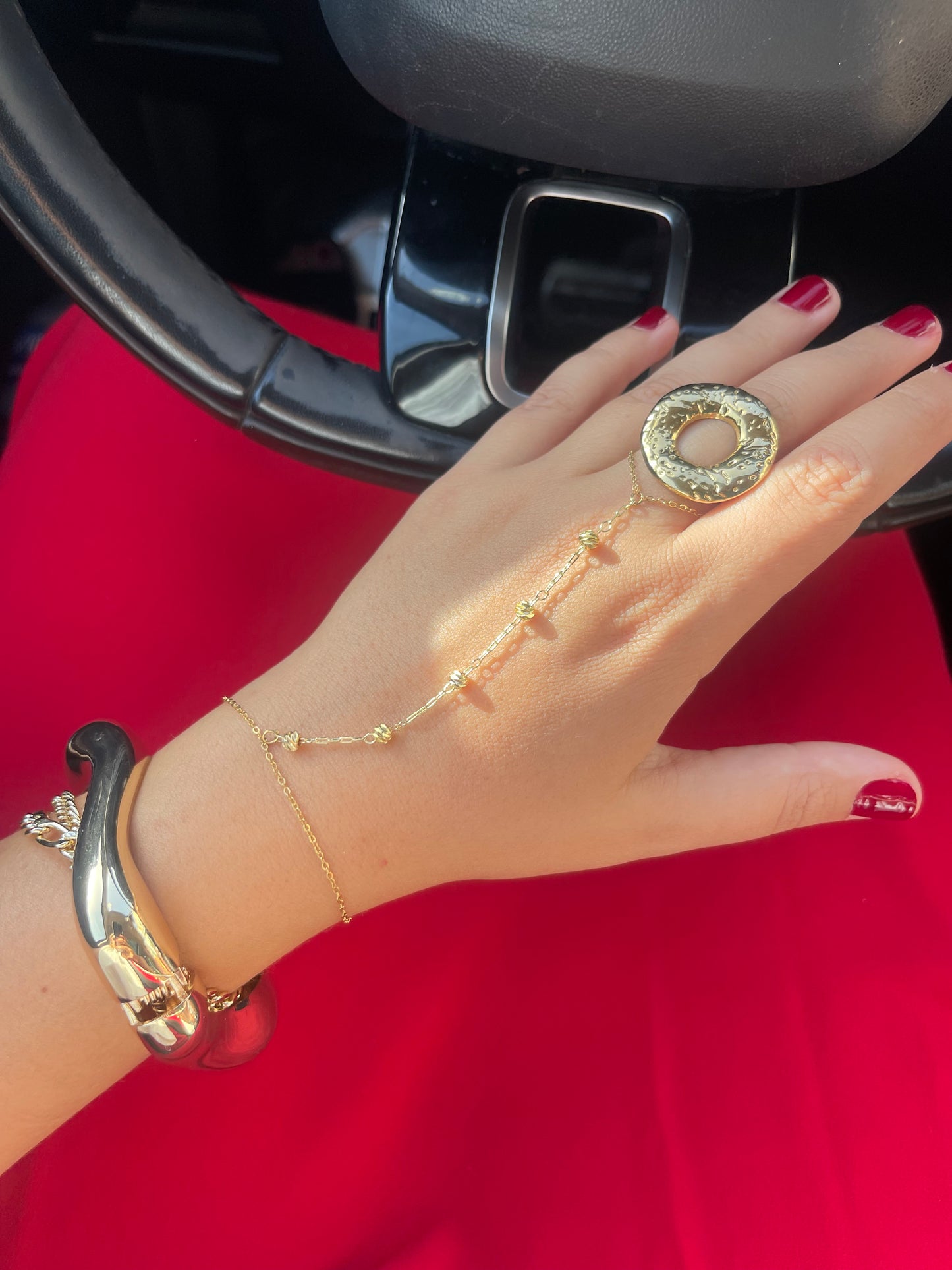 Statement Circle Ring (Stainless Steel)