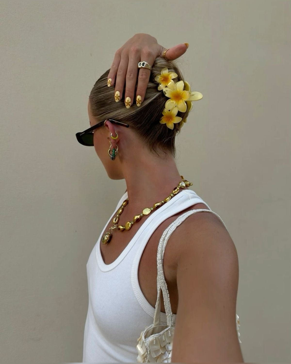 Triple Hawaiian Claw Clip