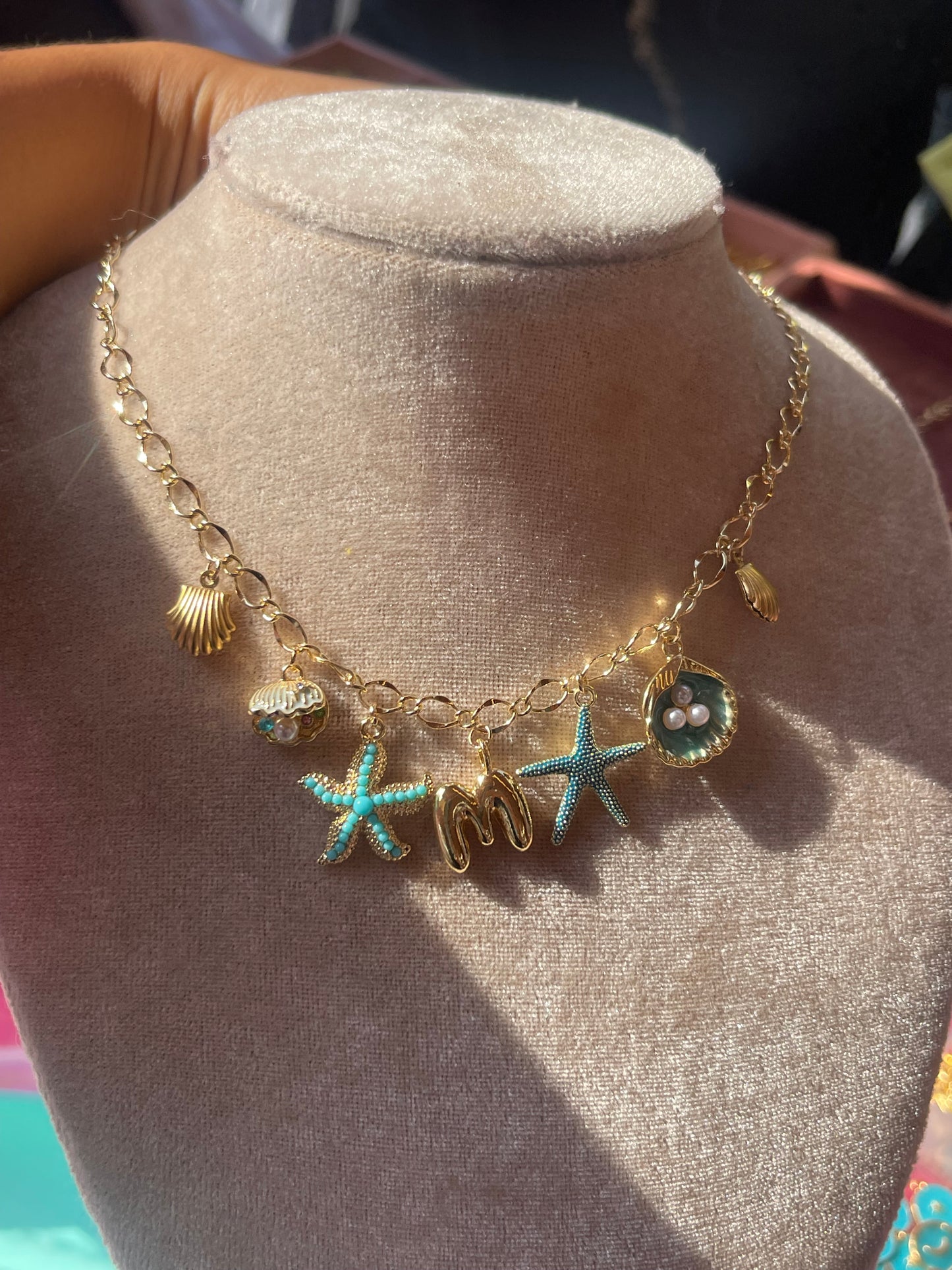 Bubble Letter Charm!✨(gold plated)
