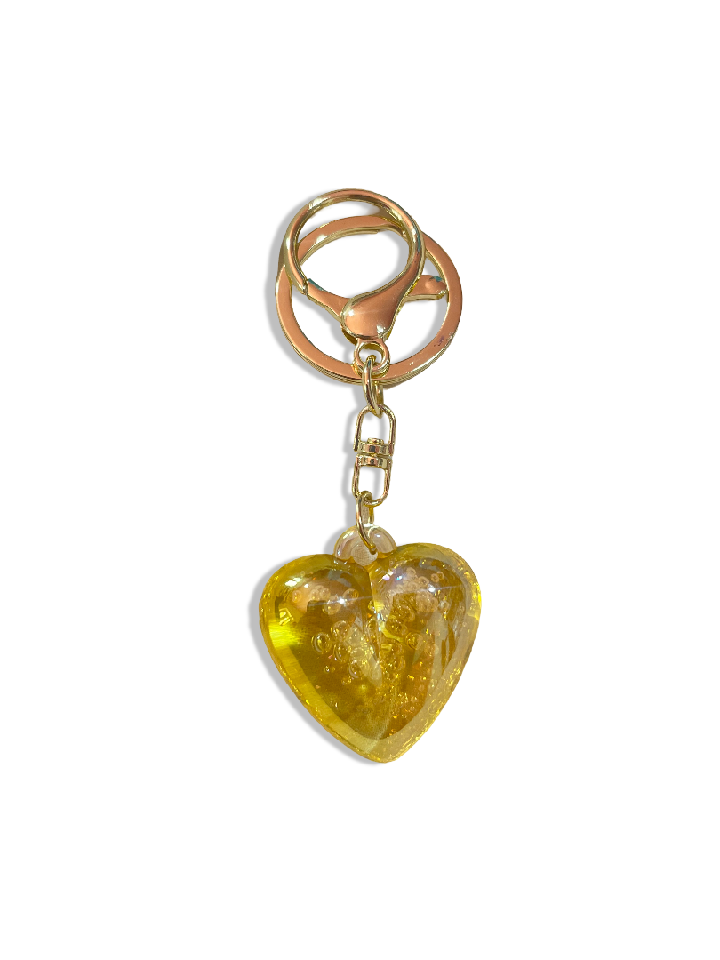 Jumbo Heart Keychain/Bag Charm