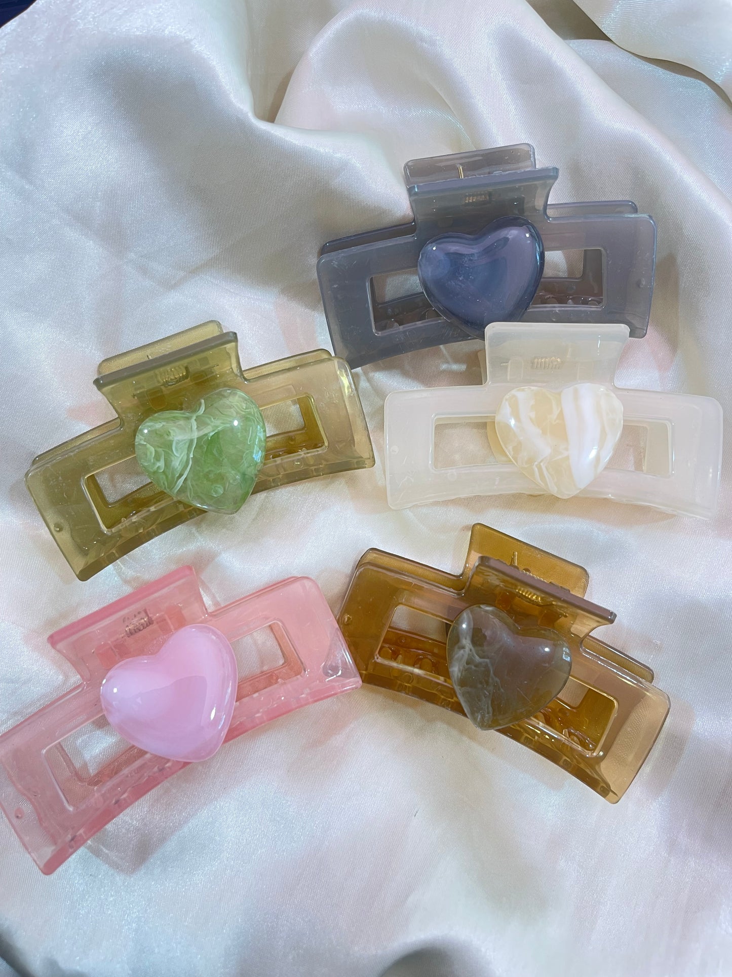 Everyday Hearts Clawclip
