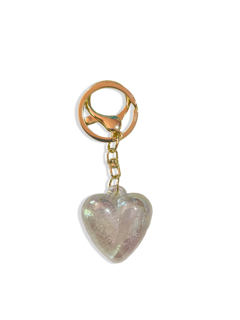 Jumbo Heart Keychain/Bag Charm