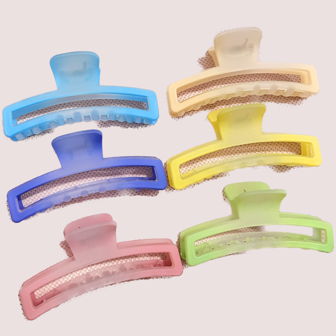 Water-Color Everyday Mega Claw Clip