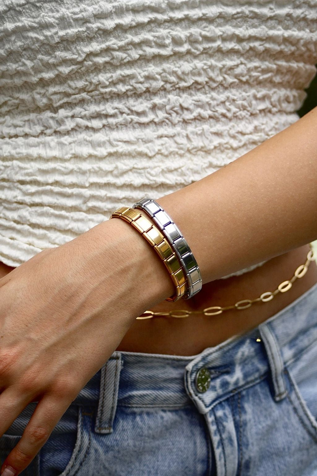 Italian Bracelet- Base (Stainless Steel)