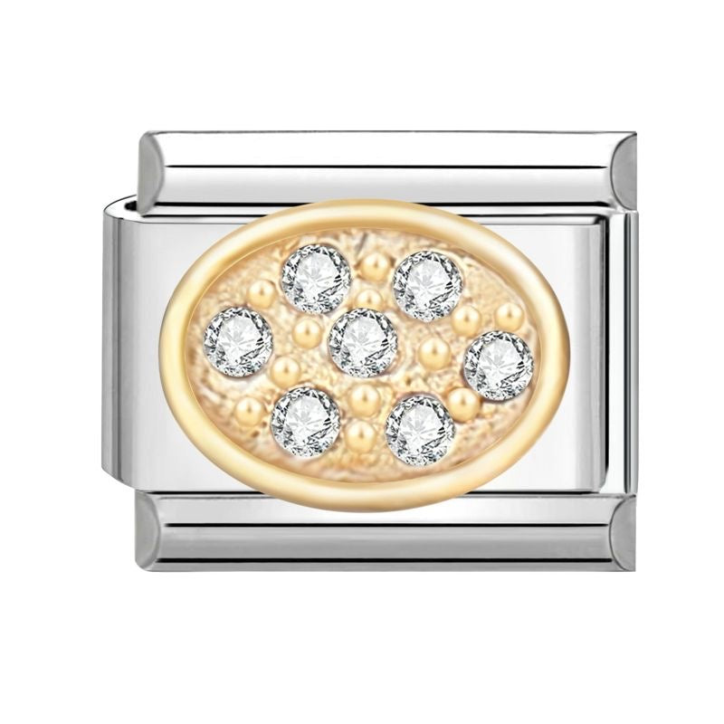 Stud - Silver Italian Charm