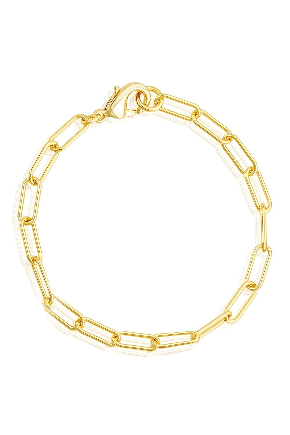 Chain Bracelet- (Charm Base Bracelet - Gold Plated!)