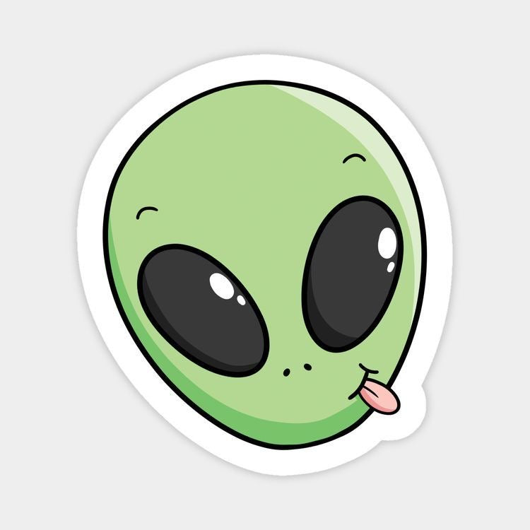 Cute Alien Sticker