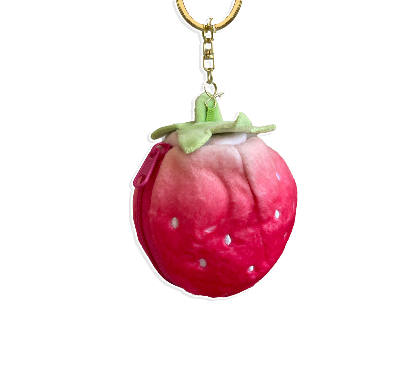 Strawberry/Bunny Bag Charm