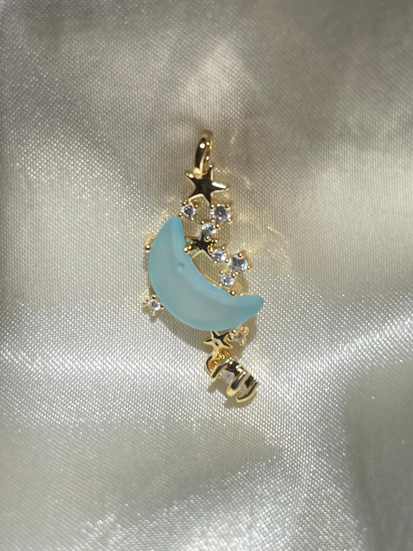 Moon-Light Charm- Gold Plated