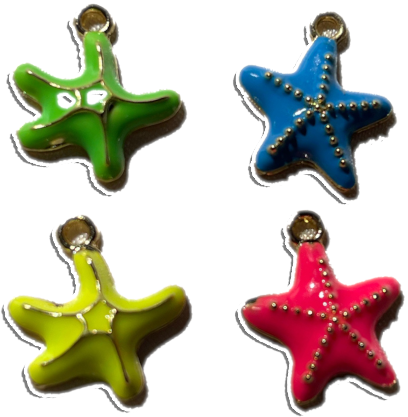 Starfish Charm- Gold Plated