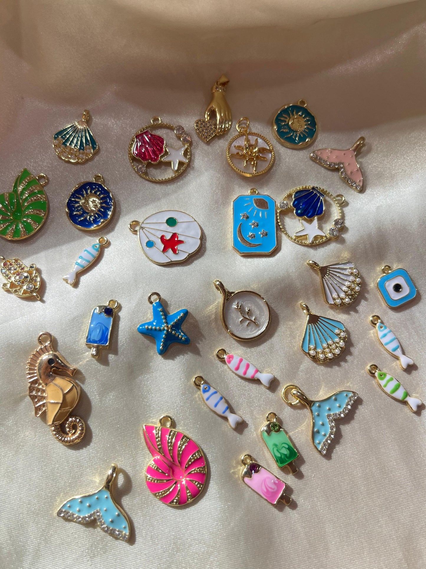Evil Eye Kaf- Gold Plated Charm