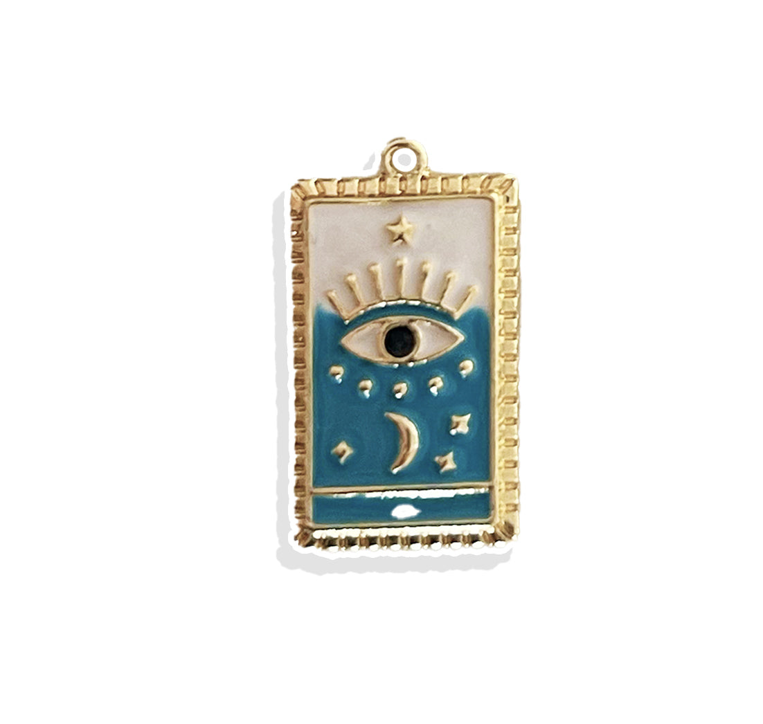 Evil Eye Charm 2.0- Gold Plated