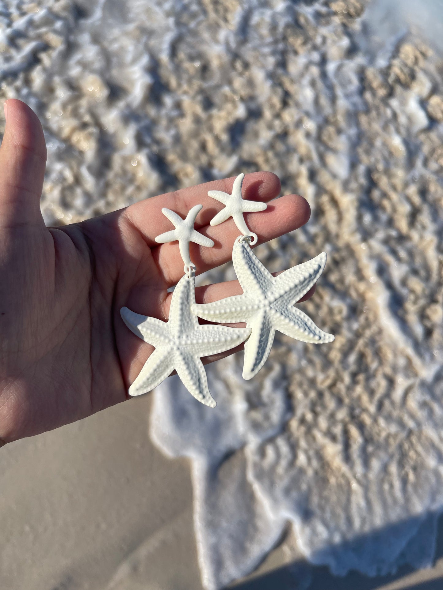 Colorful Starfish Earrings