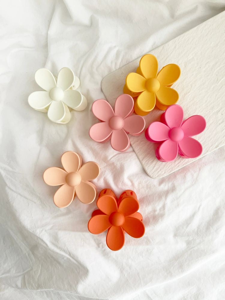 Flower Claw Clip