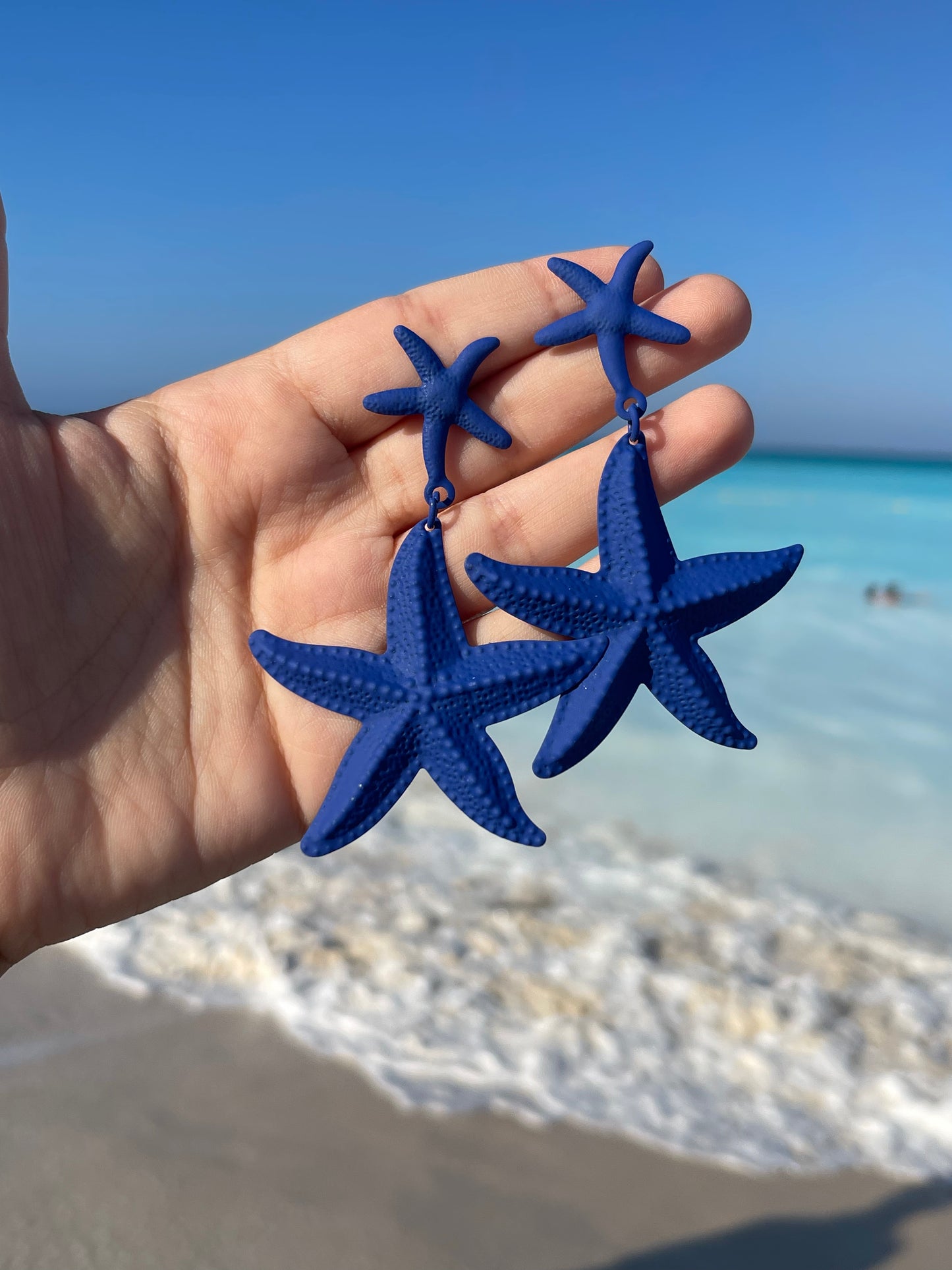 Colorful Starfish Earrings