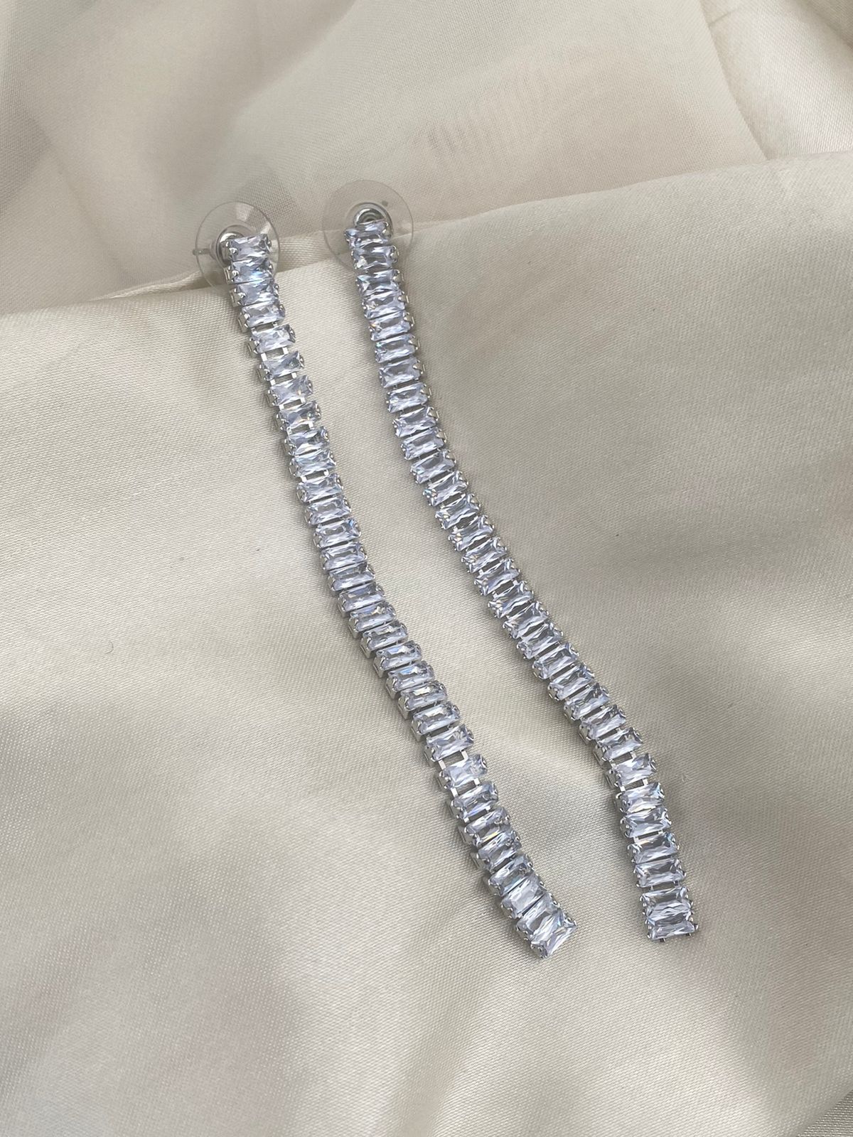Iconic Tennis Crystal Earrings