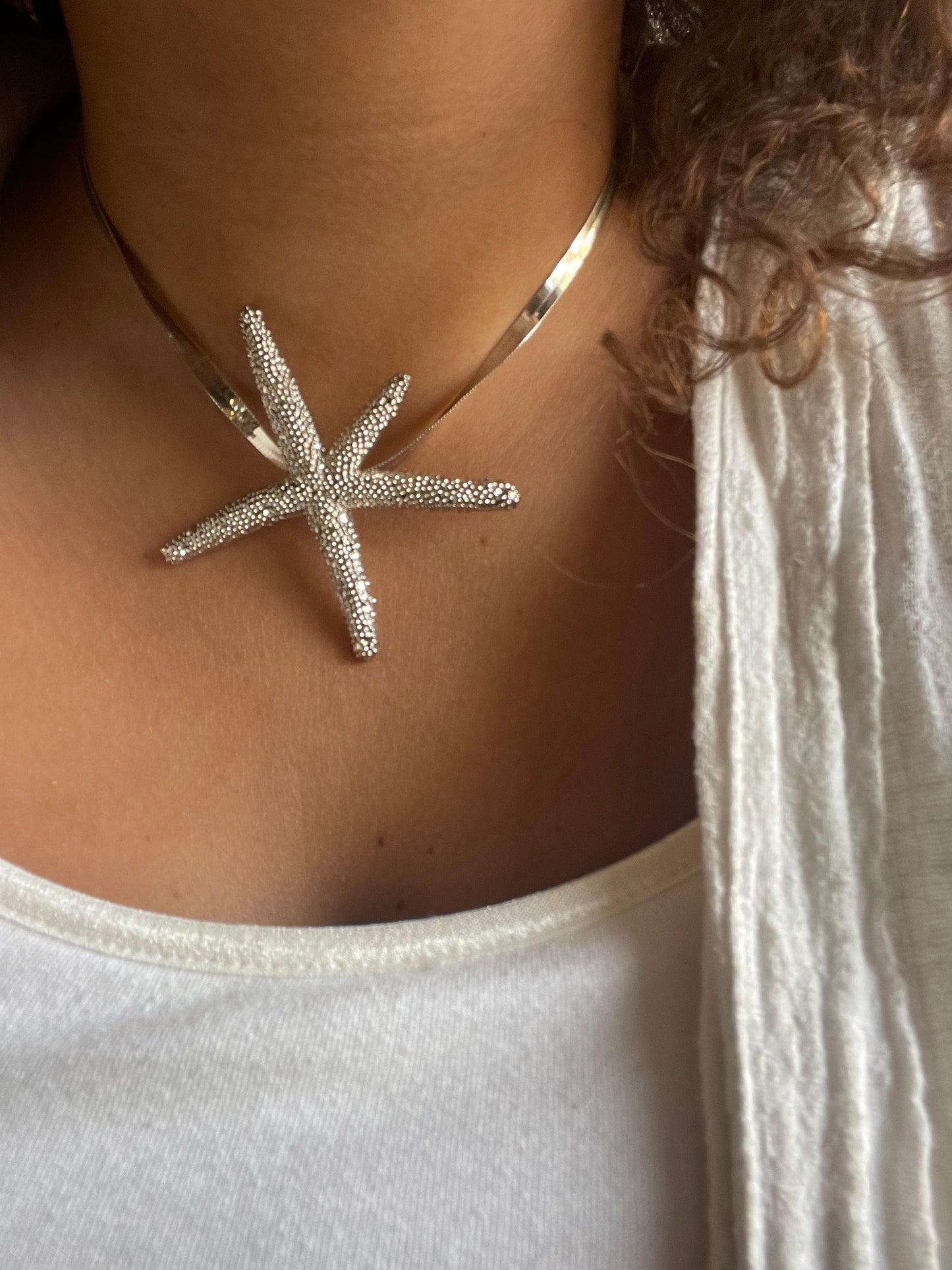 Statement Starfish Necklace