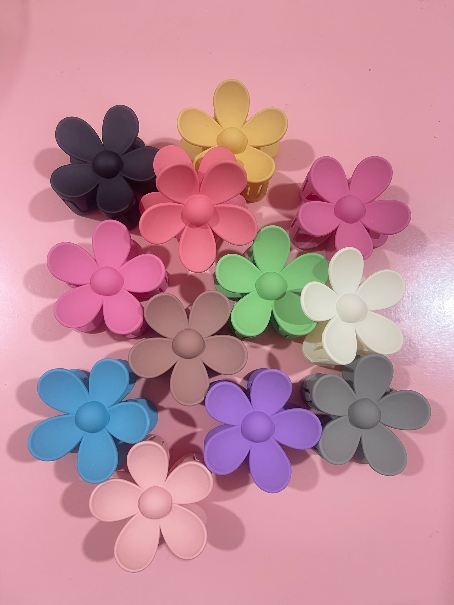 Flower Claw Clip