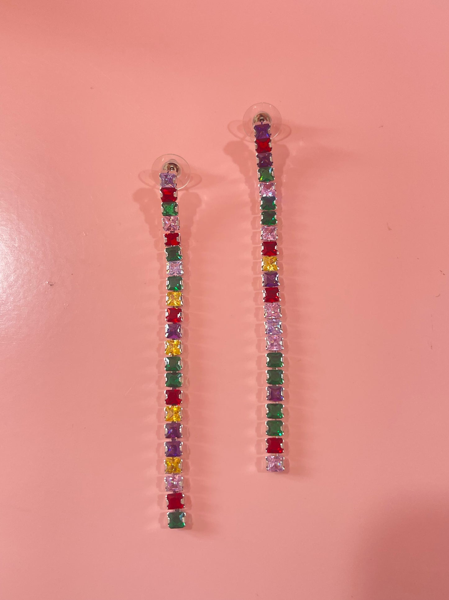 Rainbow Waterfall Earrings