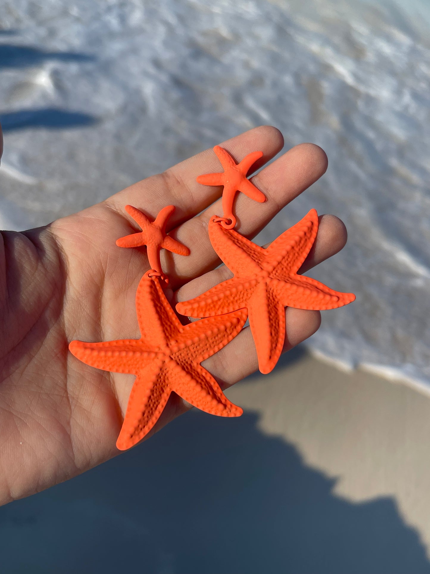 Colorful Starfish Earrings