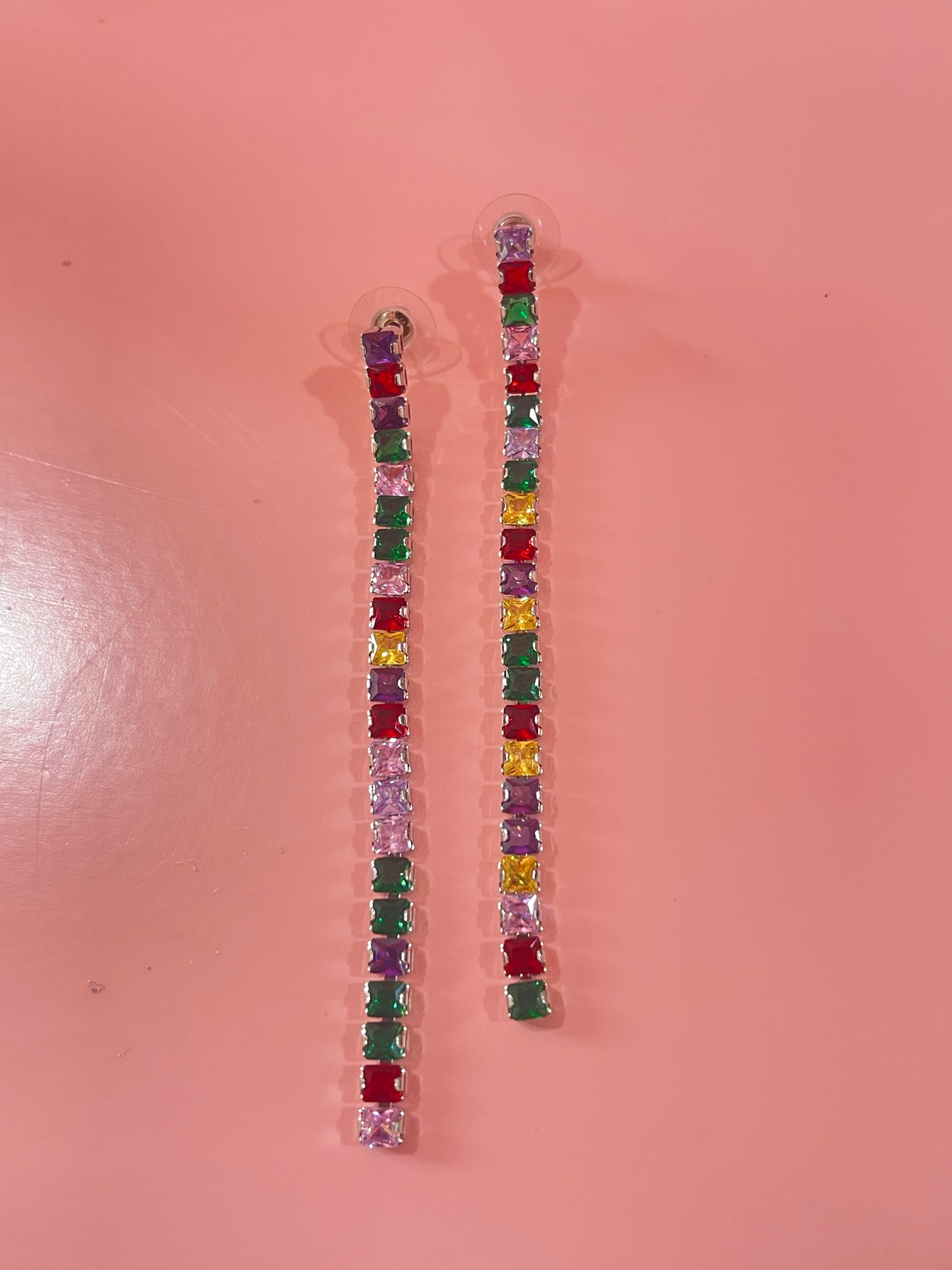 Rainbow Waterfall Earrings