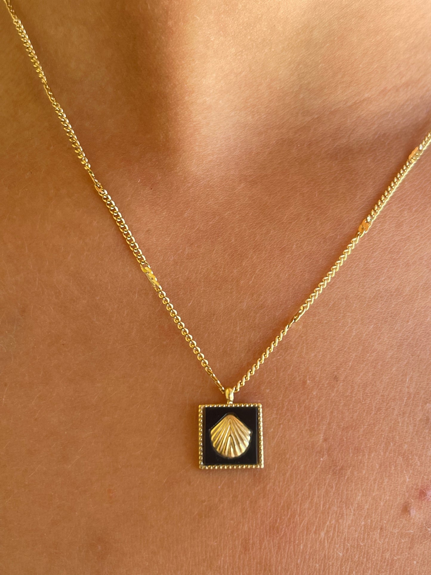 Seashell Stainless Steel Necklace