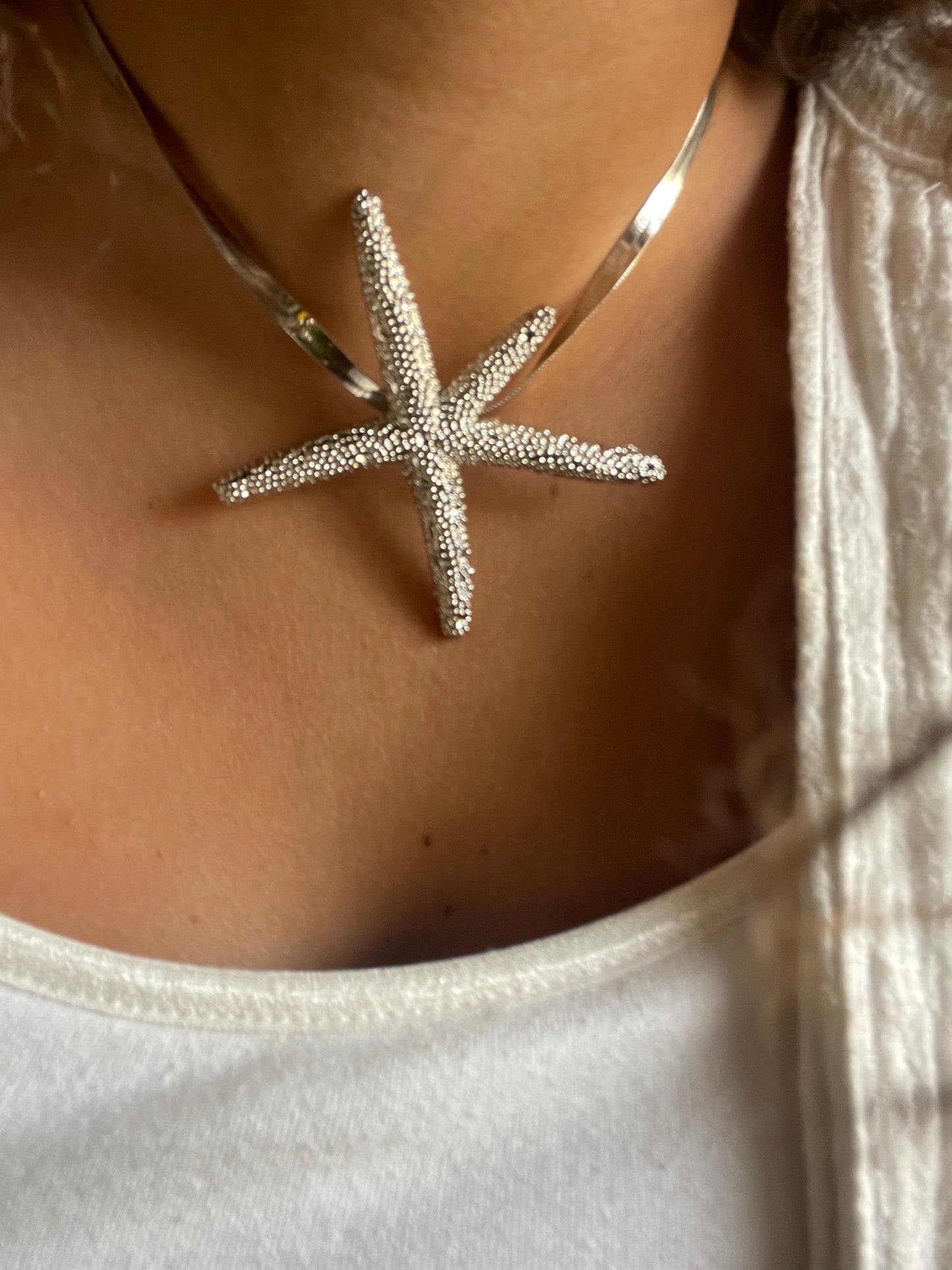 Statement Starfish Necklace