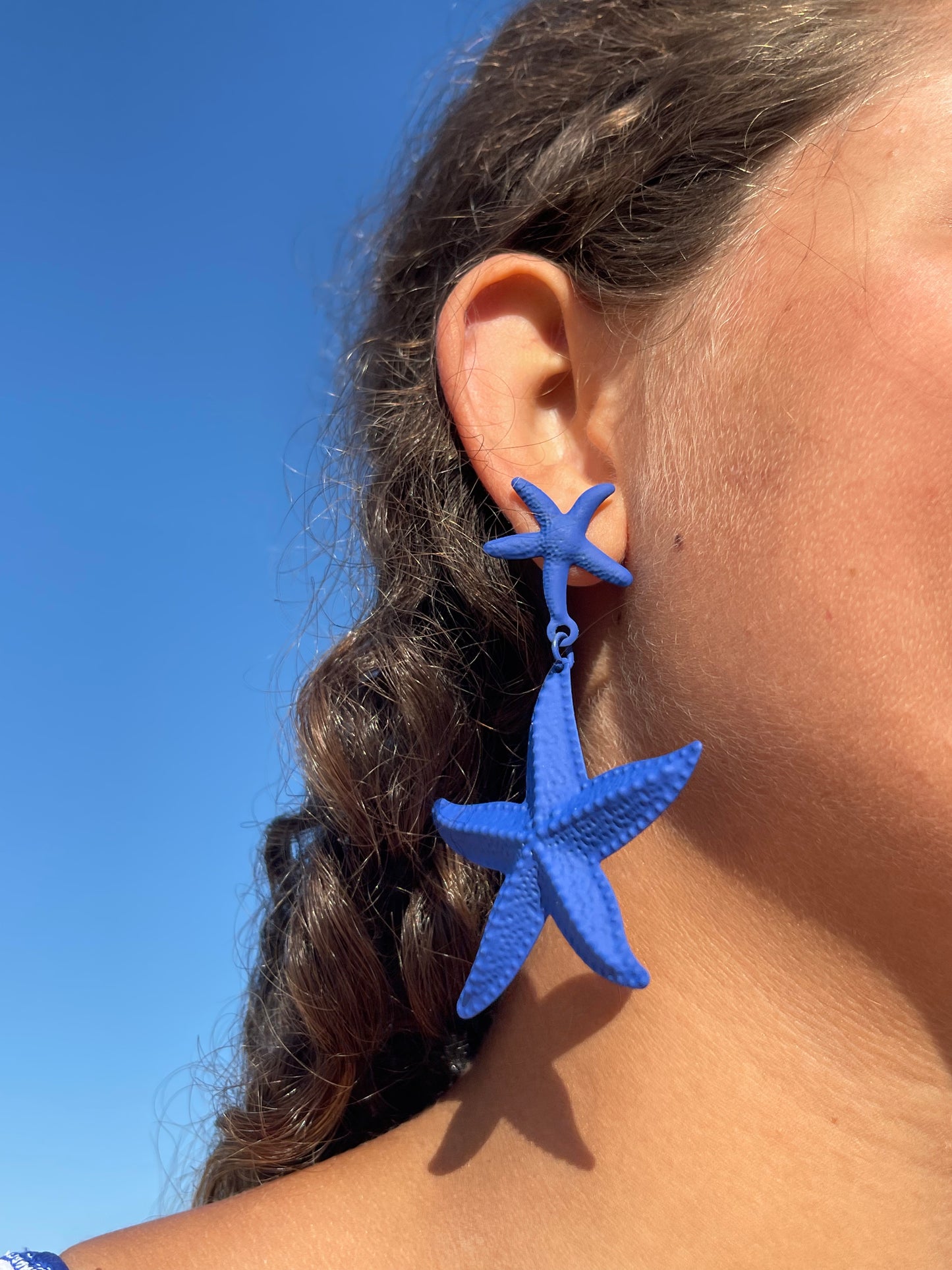 Colorful Starfish Earrings
