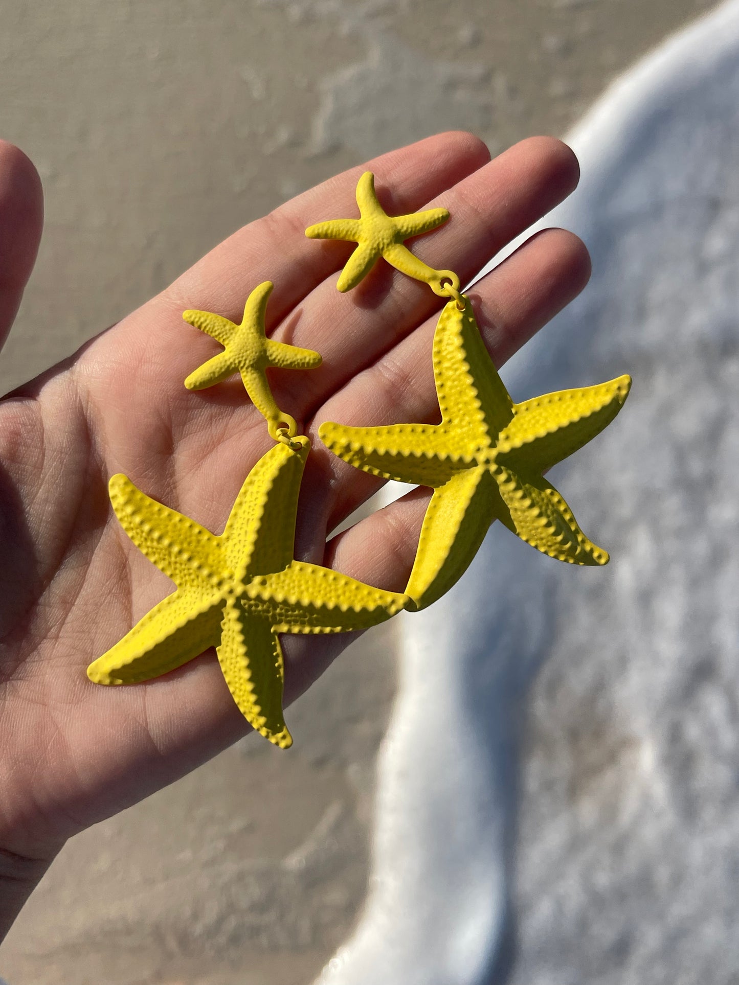 Colorful Starfish Earrings